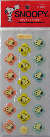 Peanuts Gang Mini Puffy Vinyl Stickers - Great For Scrapbooking! - snoopn4pnuts.com