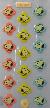 Peanuts Gang Mini Puffy Vinyl Stickers - Great For Scrapbooking! - snoopn4pnuts.com