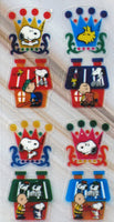 Snoopy Crown - Shaped Clear Backed Stickers - snoopn4pnuts.com