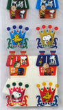 Snoopy Crown-Shaped Clear Backed Stickers