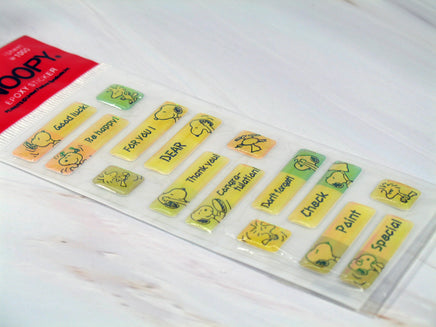 Peanuts Gang Puffy Vinyl Iridescent Stickers - Great For Scrapbooking! - snoopn4pnuts.com