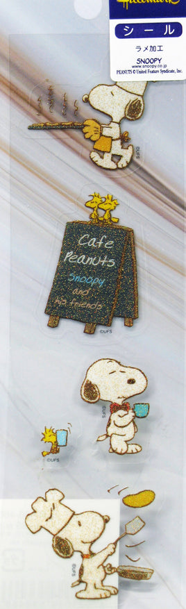 Snoopy Metallic Holographic Stickers - snoopn4pnuts.com