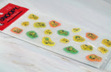 Peanuts Gang Puffy Vinyl Iridescent Stickers - Great For Scrapbooking!