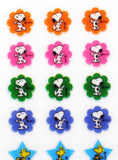 Snoopy Mini Vinyl Stickers - Great For Scrapbooking!
