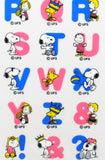 Peanuts Alphabet Stickers - Great For Scrapbooking!