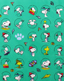 Snoopy Mini Circle-Shaped Stickers