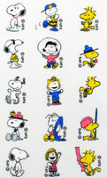 Peanuts Mini Clear - Backed Stickers - snoopn4pnuts.com