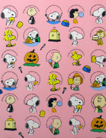 Snoopy Mini Circle - Shaped Stickers - snoopn4pnuts.com