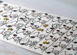 Snoopy 4-Size Stickers