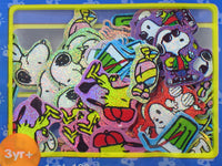 Snoopy Mini Metallic Sticker Set (100 Stickers!) - Great For Scrapbooking! - snoopn4pnuts.com