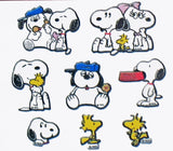 Jumbo Snoopy and Siblings Foam Sticker Set - Great For Scrapbooking!