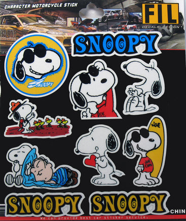 Peanuts Indoor/Outdoor Vinyl Sticker Set - snoopn4pnuts.com