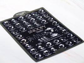 Peanuts Metallic Silver Sticker Set - RARE! - snoopn4pnuts.com