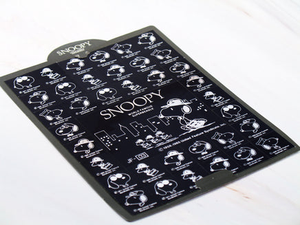 Peanuts Metallic Silver Sticker Set - RARE! - snoopn4pnuts.com