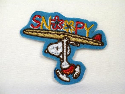 Snoopy Surfer Patch