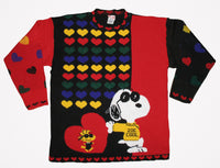 Snoopy Joe Cool Hearts Knit Sweater - snoopn4pnuts.com