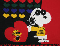 Snoopy Joe Cool Hearts Knit Sweater - snoopn4pnuts.com