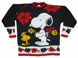 Snoopy Floral Sweater
