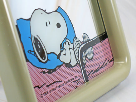 Snoopy Table Mirror - RARE Japanese Sample! - snoopn4pnuts.com