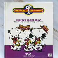 Worlds Of Wonder Snoopy Book and Tape Set - Snoopy's America (*BOOK ONLY - NO TAPE INCLUDED)