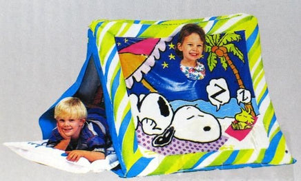Snoopy Inflatable Play Tent With Air Mattress