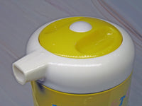 Snoopy Large Metal Thermos Pitcher With Glass Vacuum Flask (Lining) - For Hot or Cold Beverages (NEW BUT NEAR MINT) - snoopn4pnuts.com