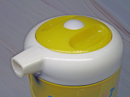 Snoopy Large Metal Thermos Pitcher With Glass Vacuum Flask (Lining) - For Hot or Cold Beverages (NEW BUT NEAR MINT) - snoopn4pnuts.com