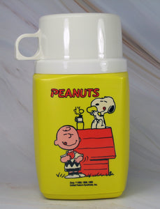 Charlie Brown and Snoopy Vintage Thermos Bottle (Near Mint)