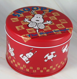Snoopy Superbeagle Tin Canister - snoopn4pnuts.com