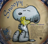 Snoopy and Woodstock Metal Serving Tray