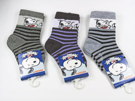 Kids Snoopy Crew Length Socks (Size 3 1/2 - 5) - snoopn4pnuts.com
