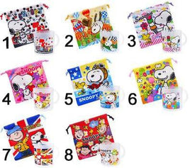 Snoopy Tote Bag With Mug Set - Great For Kids When Traveling! - snoopn4pnuts.com