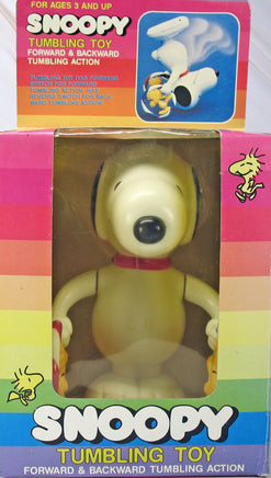 Snoopy Vintage Motorized Tumbling Toy - Rare! - snoopn4pnuts.com