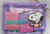 Snoopy 7-Piece Toiletries Travel Kit