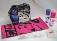 Snoopy 6 - Piece Toiletries Travel Kit - snoopn4pnuts.com
