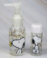 Snoopy Acrylic Travel Size Soap or Lotion Dispenser With FREE Mini Bottle