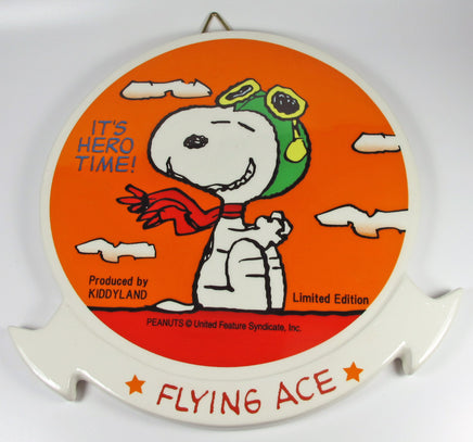 Snoopy Flying Ace Ceramic Trivet / Wall Decor - snoopn4pnuts.com