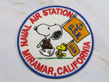Snoopy Military Iron-On Patch (U.S. Navy) - Naval Air Station Miramar, California