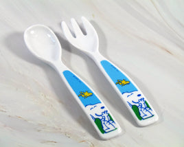 Snoopy Melamine Utensil Set - Child Size - snoopn4pnuts.com