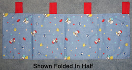 Lambs & Ivy Little Snoopy Sport Window Valance - snoopn4pnuts.com