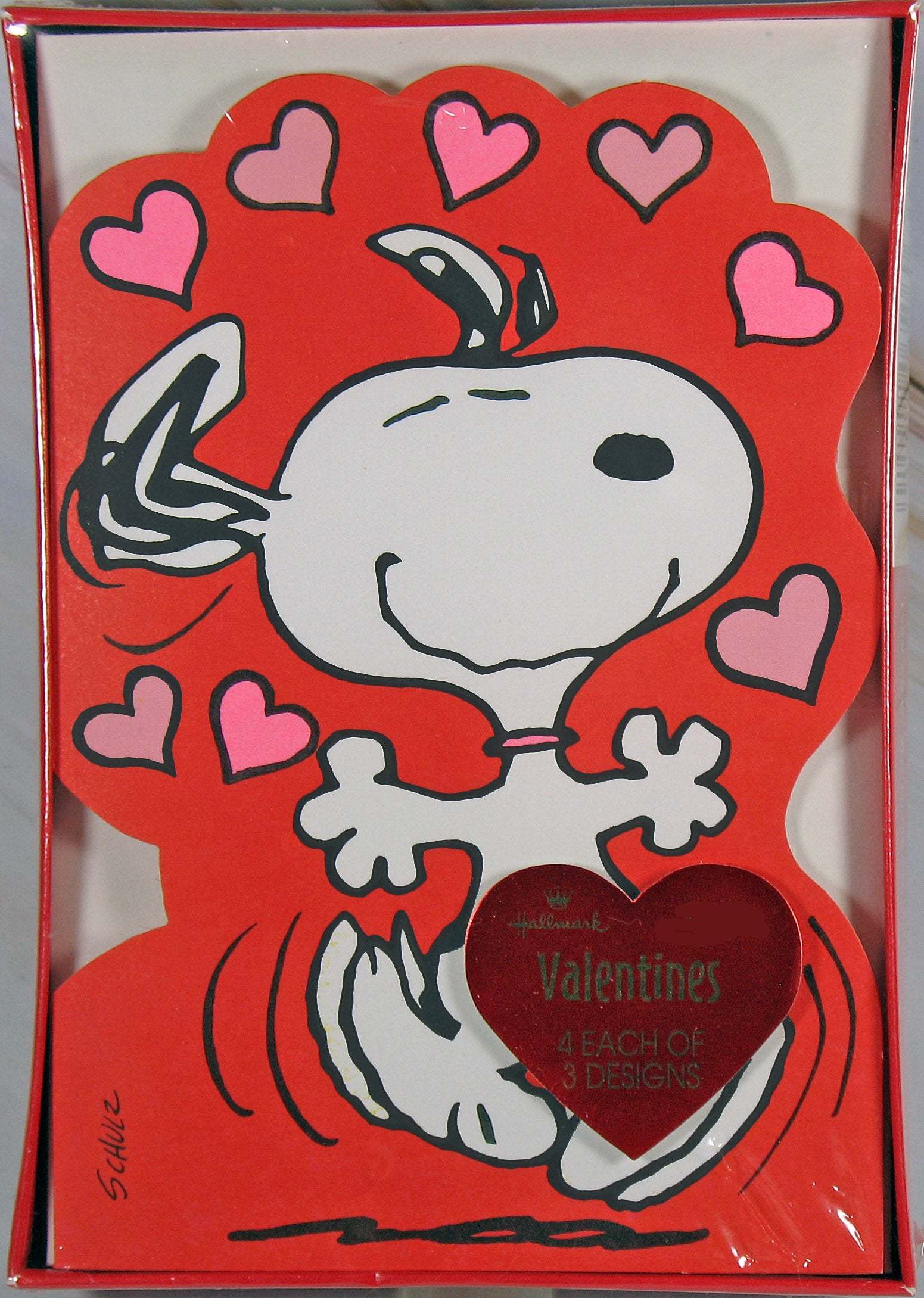 snoopy valentine card