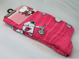 Snoopy Valentine's Day Socks