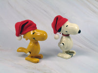 Snoopy and Woodstock Santa Hat Walker