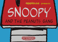 Snoopy Vintage Applause Promo Display Placard (Can Also Be Hung) - snoopn4pnuts.com