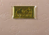 Snoopy Embossed Patent Leather-Like Change Purse - Very High Quality!