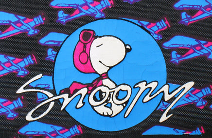 Snoopy Flying Ace Nylon Canvas Checkbook Cover / Wallet - snoopn4pnuts.com