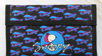 Snoopy Flying Ace Nylon Canvas Checkbook Cover / Wallet - snoopn4pnuts.com