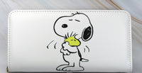 Snoopy Hugs Woodstock Leather - Like Clutch Wallet - snoopn4pnuts.com