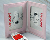 Snoopy Embossed Double ID Wallet - Very High Quality!