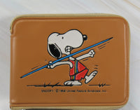 Snoopy Javelin Vintage Vinyl Bi-Fold Wallet